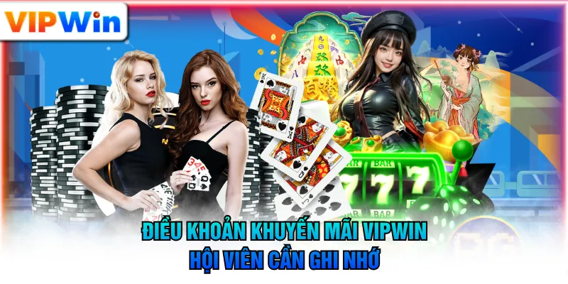 Điều khoản khuyến mãi VIPWIN hội viên cần ghi nhớ